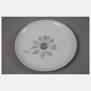 Meissen seltenes Kaffeeservice moderne Blumenmalerei