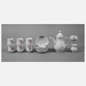 Meissen Mokkaservice "Großer Ausschnitt"