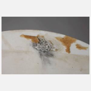 Hutschenreuther Hohenberg Bildplatte Dame mit Federhut