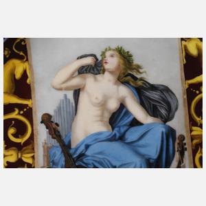 Prunkteller Allegorie der Musik