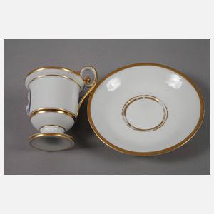 Meissen Gedenktasse Maria Amalie Auguste