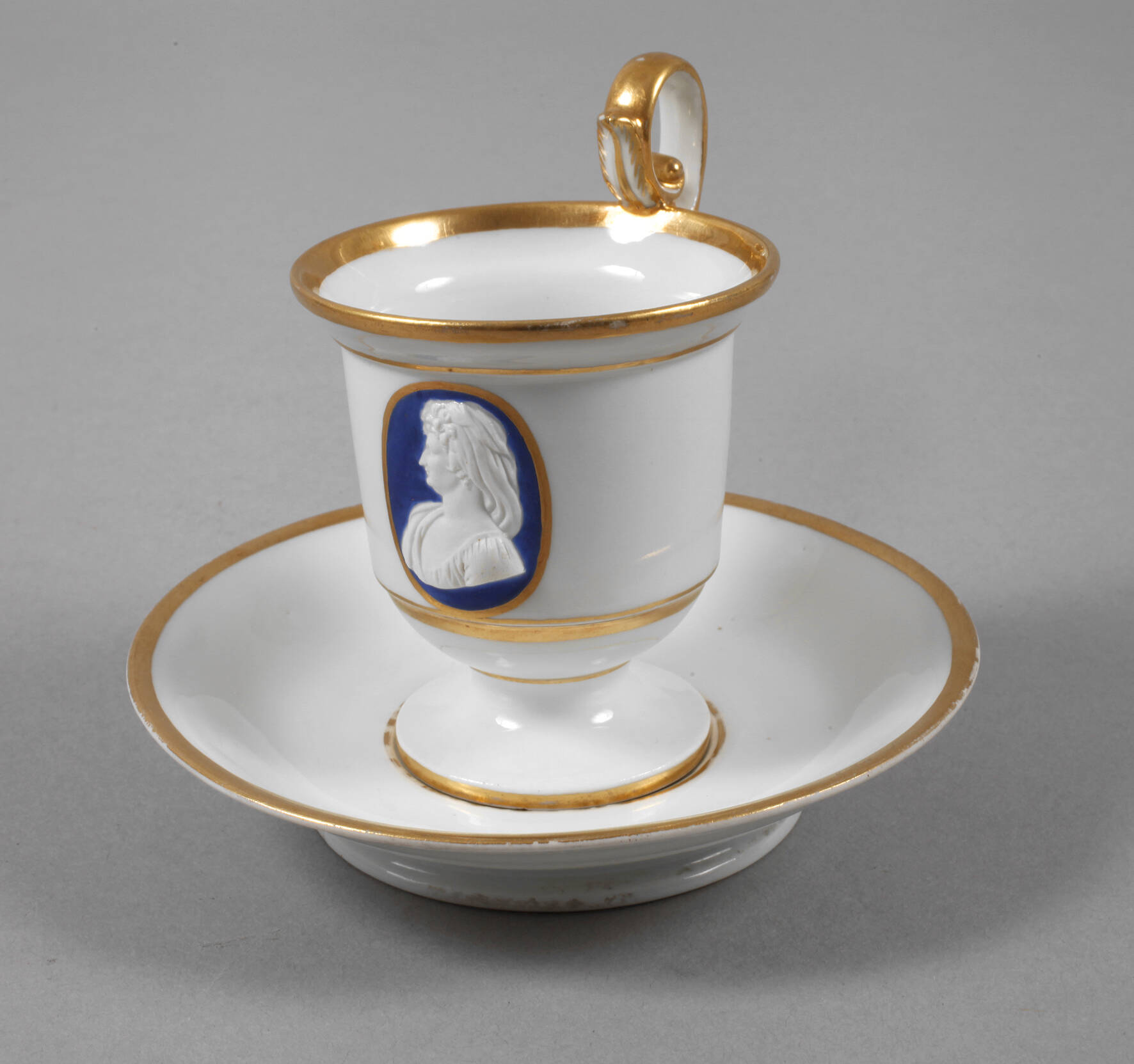 Meissen Gedenktasse Maria Amalie Auguste