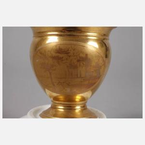 Sammeltasse mit Goldradierung