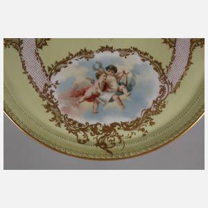 Tablett in Alt-Wiener Stil