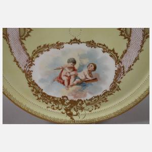 Tablett in Alt-Wiener Stil