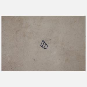 Tablett in Alt-Wiener Stil