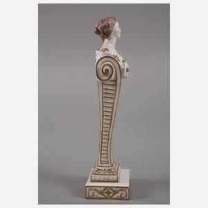 Frankreich Herme mit Frauenkopf