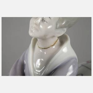 Goebel Dame mit Katze