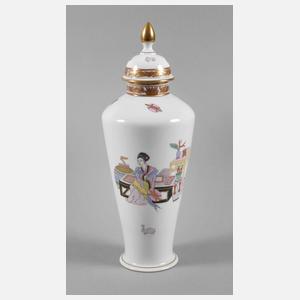 Herend Ungarn Deckelvase "Ming"