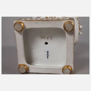 KPM Berlin Deckelvase mit mythologischer Szene