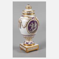 KPM Berlin Deckelvase mit mythologischer Szene111