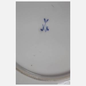 Meissen Zierteller Watteauszene