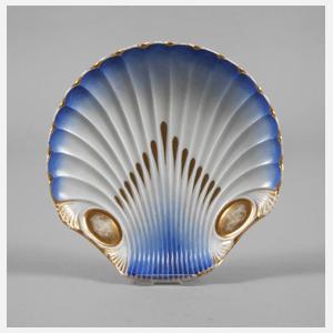 Meissen Muschelschale Biedermeier