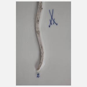 Meissen Fischplatte Zwiebelmuster