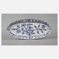 Meissen Fischplatte"Zwiebelmuster"111