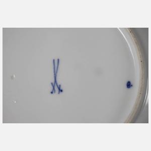 Meissen sechs Durchbruchteller "Zwiebelmuster"