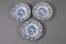 Meissen sechs Durchbruchteller "Zwiebelmuster"