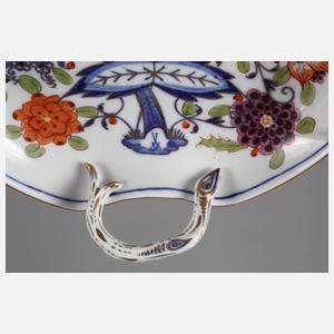 Meissen Blattschale "Zwiebelmuster Royal"