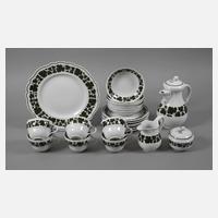 Meissen Kaffeeservice Weinlaubdekor111