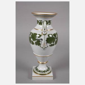 Meissen Amphorenvase "Weinlaubdekor"