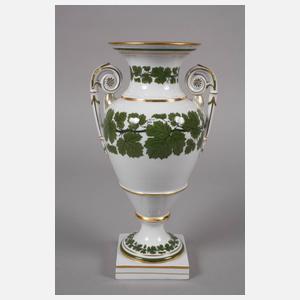 Meissen Amphorenvase "Weinlaubdekor"