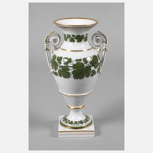 Meissen Amphorenvase "Weinlaubdekor"