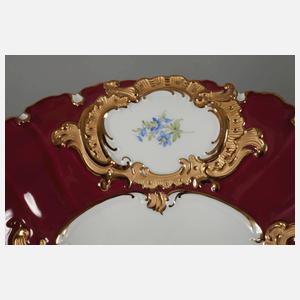 Meissen Prunkschale "Blumenbukett"