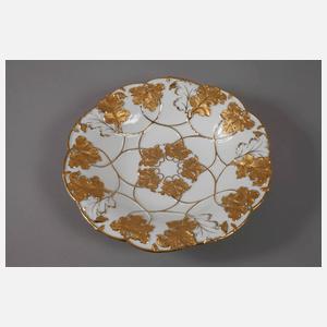 Meissen Prunkschale Golddekor