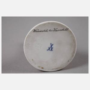 Meissen kleine Vase Ansicht Schwarzwasserstelz