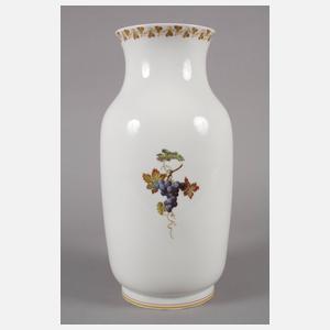 Meissen große Vase Ansicht Schloss Hoflößnitz