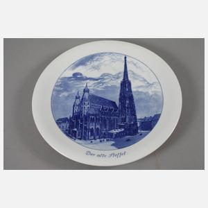 Meissen Wandteller "Der alte Steffel"