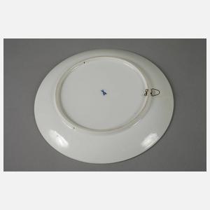 Meissen Wandteller Ansicht "Meerane"