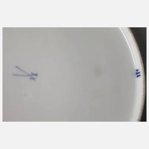 Meissen Wandteller Ansicht Plauen