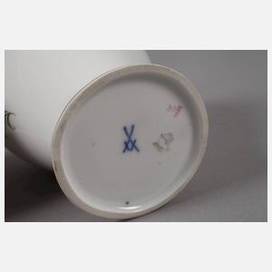 Meissen Vase "Gelbe Rose"