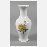 Meissen Vase "Gelbe Rose"111