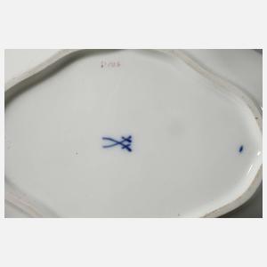 Meissen Tee-/Mokka-Restservice "Rote Rose"