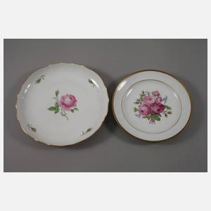 Meissen Kaffee-/Teeservice "Rote Rose"