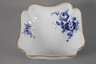 Meissen Schale "Blaue Blume mit Goldgräsern"