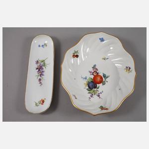 Meissen Konvolut Zierporzellan