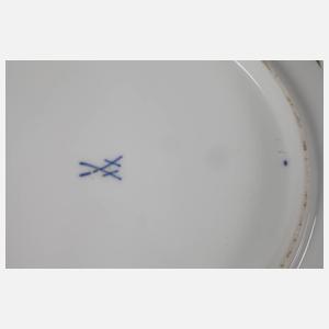 Meissen Korbschale "Fruchtmalerei"