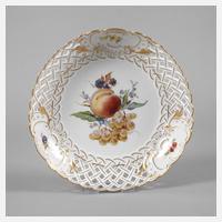 Meissen Korbschale "Fruchtmalerei"111