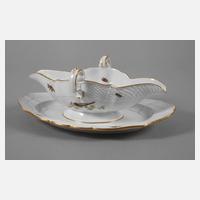 Meissen Sauciere "Vogelmalerei"111
