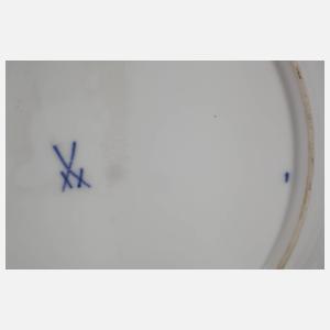 Meissen Wandteller "Mingdrache, grün"