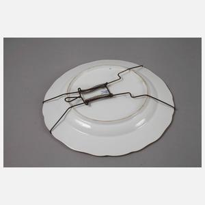 Meissen Wandteller "Mingdrache, grün"