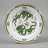 Meissen Wandteller "Mingdrache, grün"