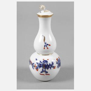 Meissen kleine Sakeflasche "Reicher Drache, blau"