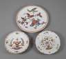 Meissen drei Wandteller "Indischmalerei"