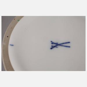 Meissen Deckelvase "Indische Blumenmalerei mit Vogel"