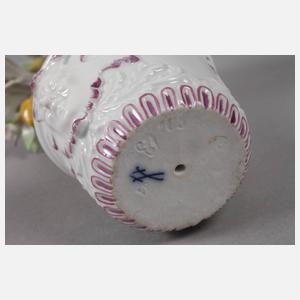 Meissen Cachepot mit Zitronenbäumchen