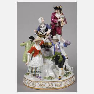 Meissen "Gärtnergruppe am Baum"